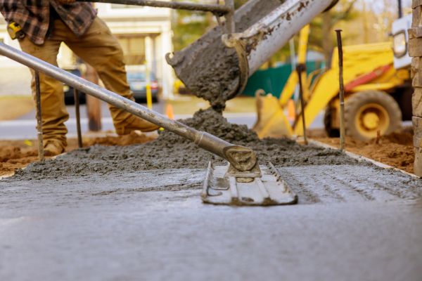 Concrete Patio Pouring in New Albany