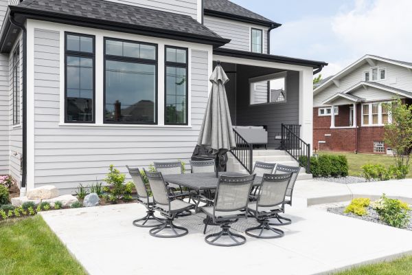 Patio Cement Pouring in New Albany
