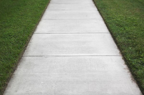 Concrete Path Installation in New Albany