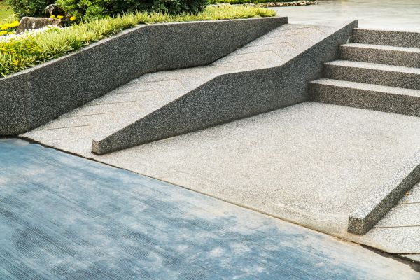 Concrete Ramp Installation in New Albany