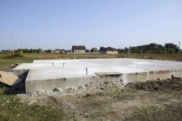 Barn Slab Installation in New Albany