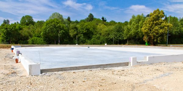 Basement Floor Pouring in New Albany