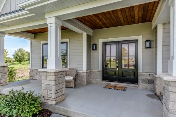 Concrete Porch Construction in New Albany