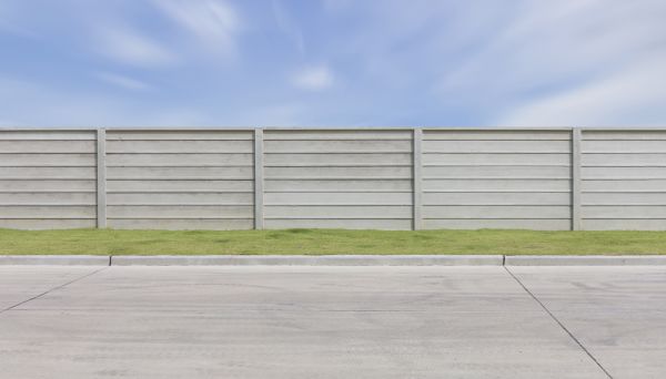 Concrete Fence Installation in New Albany