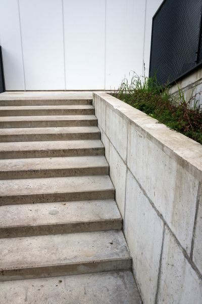 Cement Stair Installation in New Albany