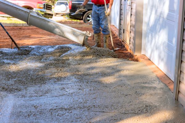 Cement Driveway Pouring in New Albany