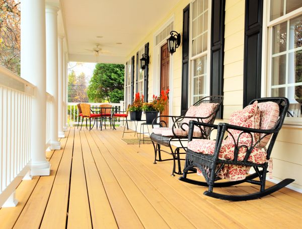 Front Porch Renovation in New Albany