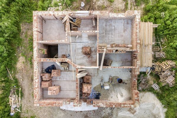 Basement Floor Construction in New Albany