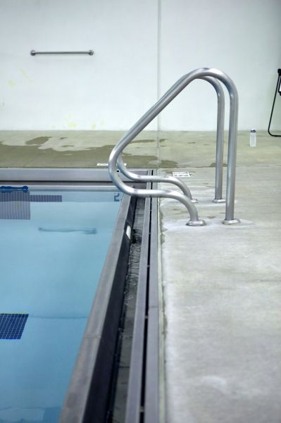 Poolside Concrete Paving in New Albany