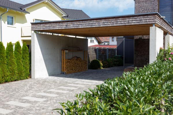 Carport Pad Construction in New Albany