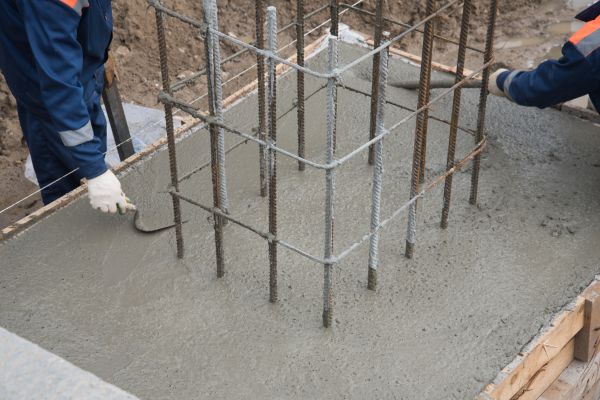 Foundation Pad Construction in New Albany