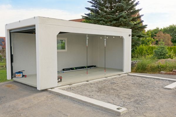 Garage Foundation Installation in New Albany