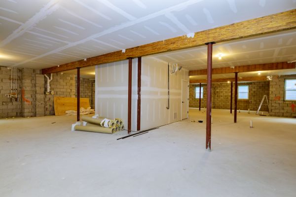 Basement Slab Installation in New Albany
