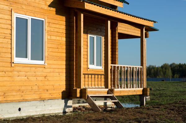 Cabin Footing Construction in New Albany
