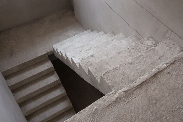 Cement Staircase Construction in New Albany