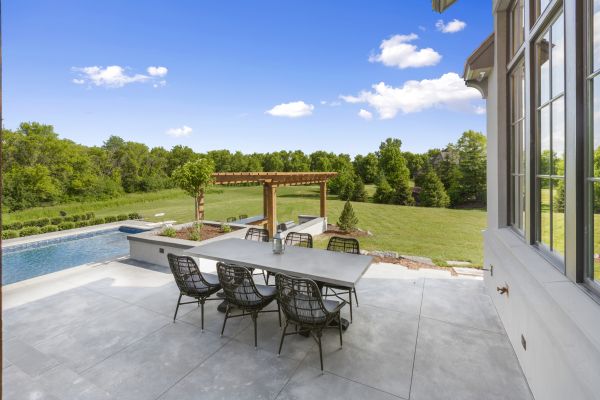 Patio Concrete Construction in New Albany