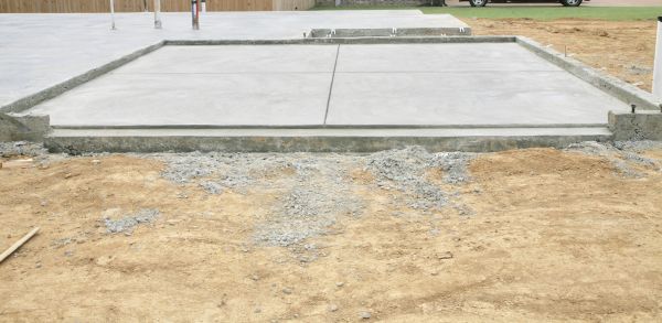 Garage Foundation Replacement in New Albany