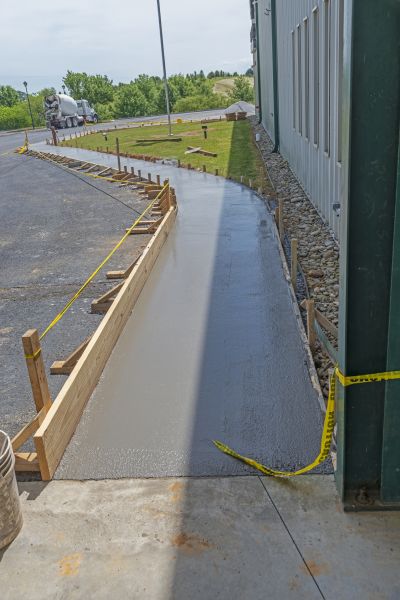 Concrete Sidewalk Paving in New Albany