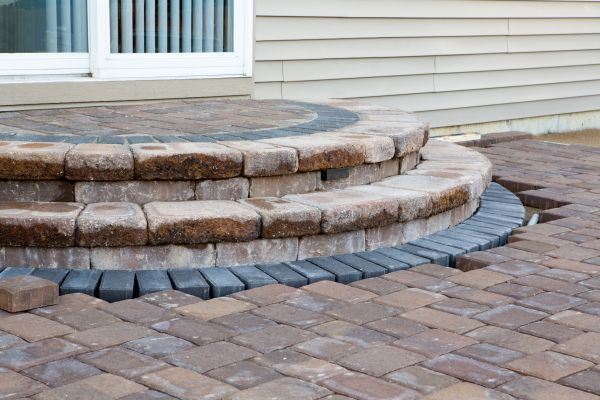 Patio Step Installation in New Albany