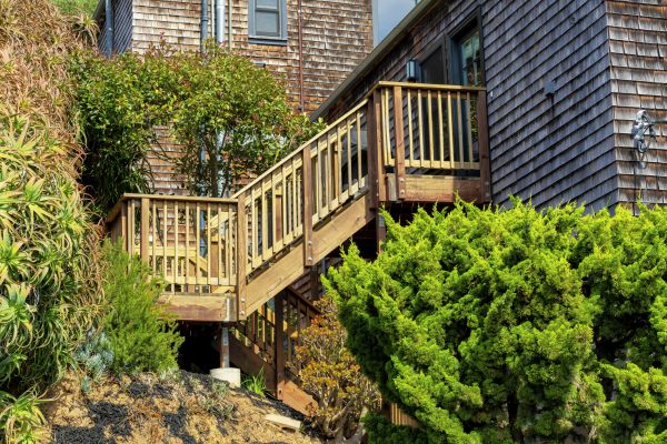 Patio Stair Installation in New Albany