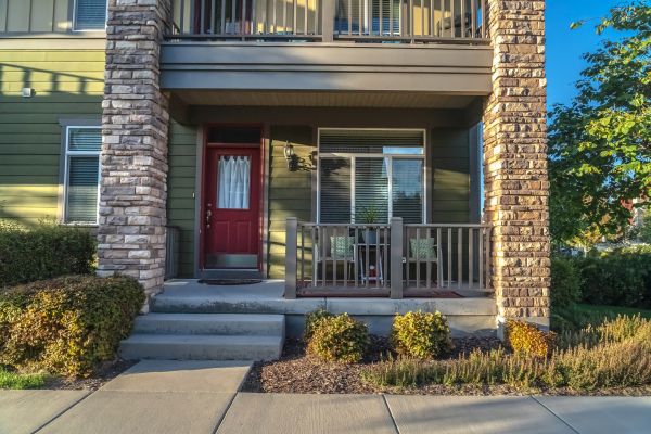 Front Entrance Construction in New Albany
