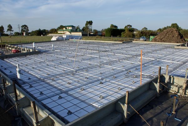 Barn Pad Construction in New Albany