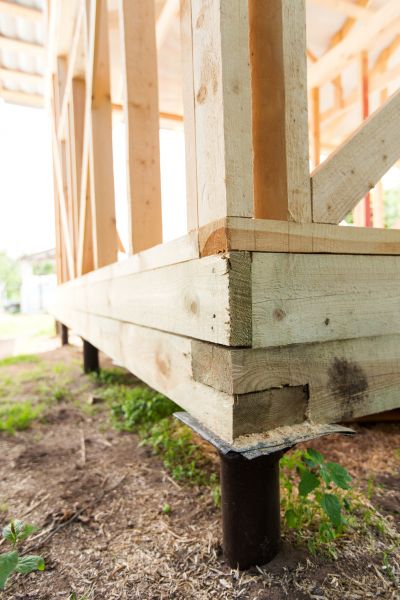 Barn Footing Construction in New Albany