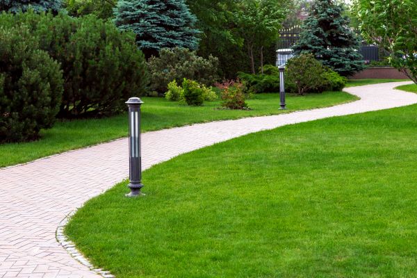 Backyard Sidewalk Installation in New Albany