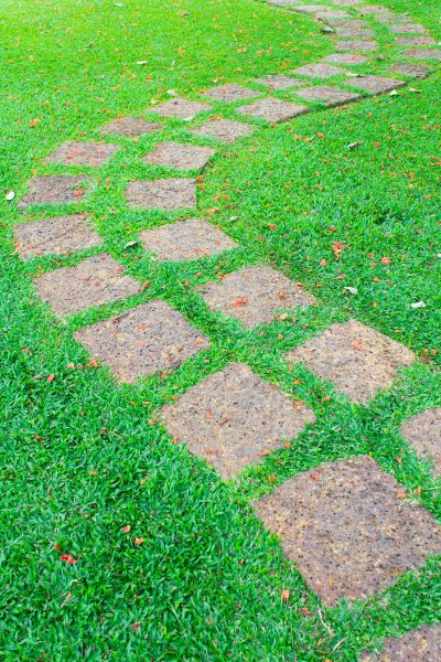 Backyard Pathway Construction in New Albany