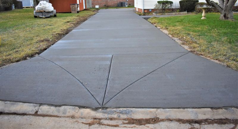 Concrete Driveway Curbing