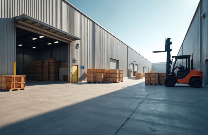 Commercial Driveway in Use