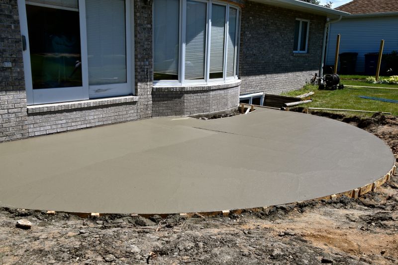 Patio Slab Pouring
